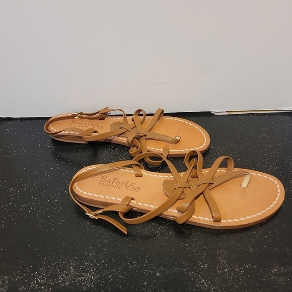 Sierra Club Positano Brown Sandals - Picture 2 of 4